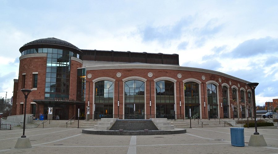 Rose Theatre in Brampton, a cultural landmark symbolizing the vibrant community served by Liquor to Go GTA.